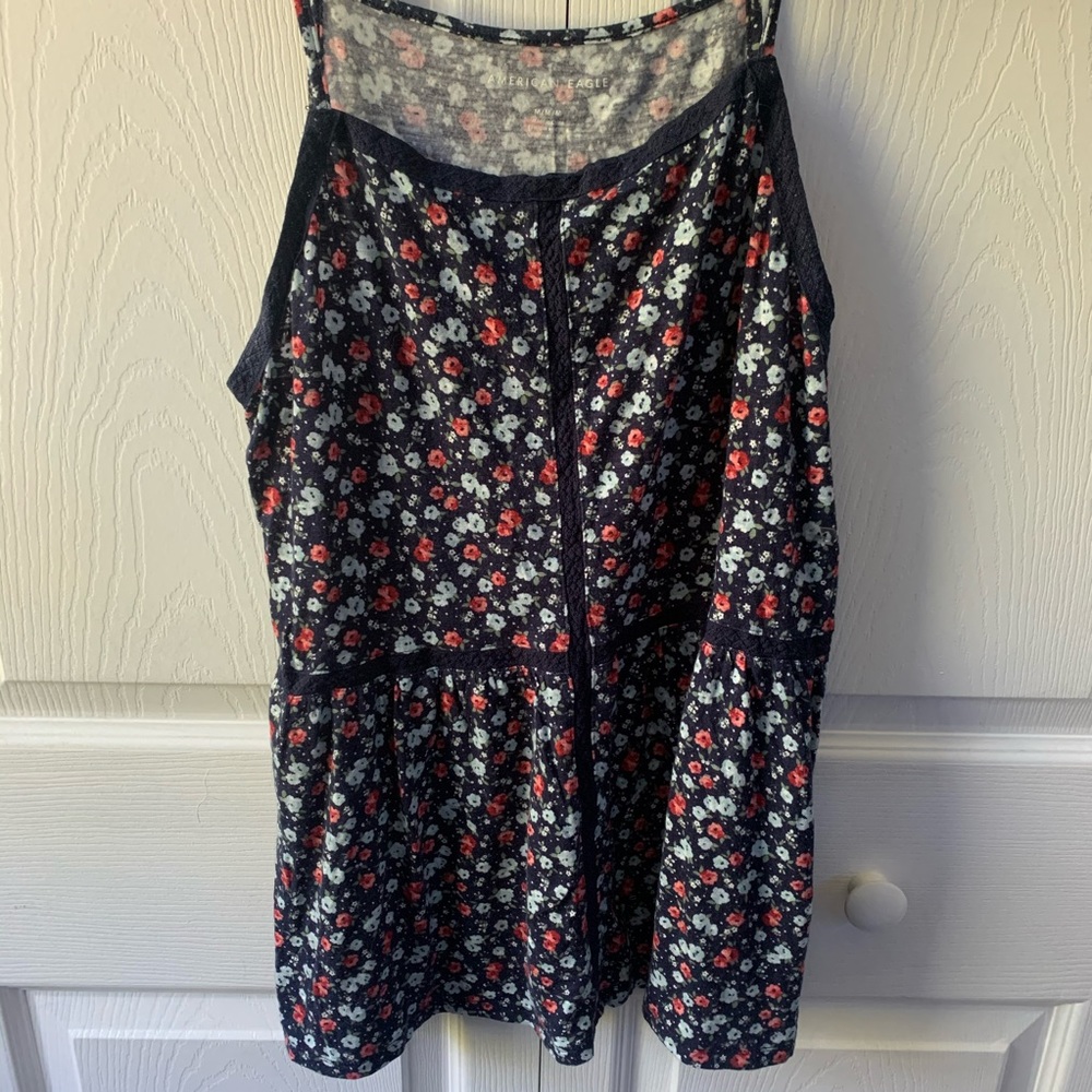American Eagle Floral Tank Top